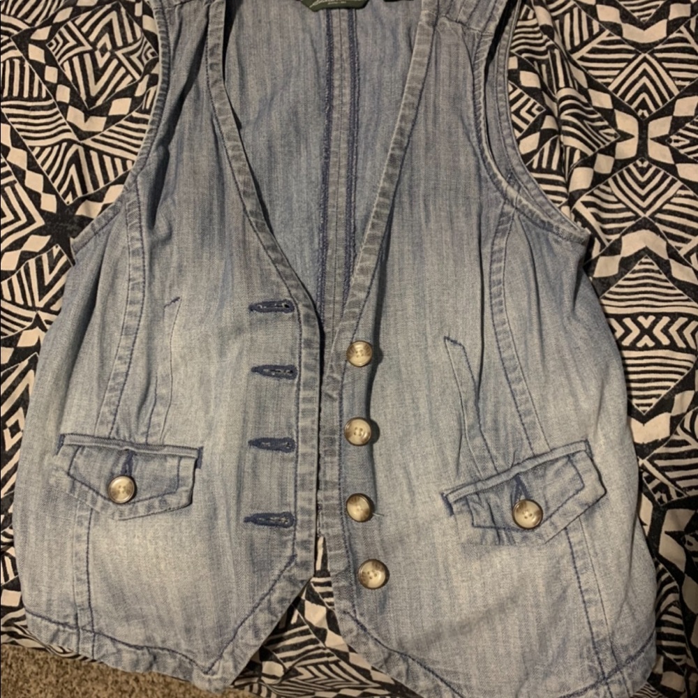 Denim vest